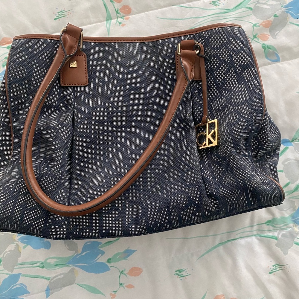 Calvin Kline Printed Logo Purse